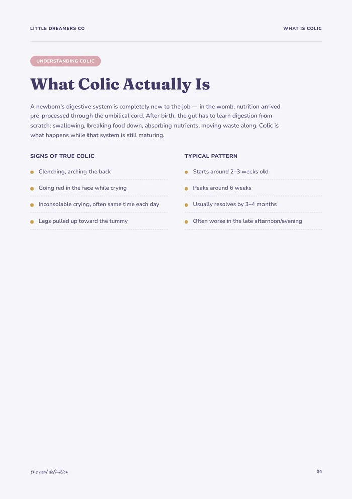 Colic relief preview